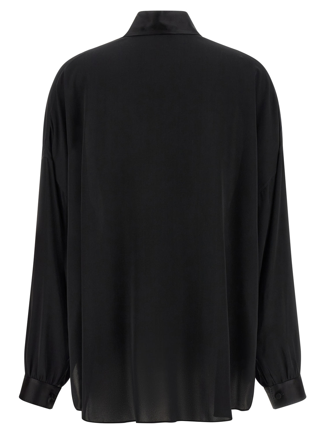 Black Silk Blouse