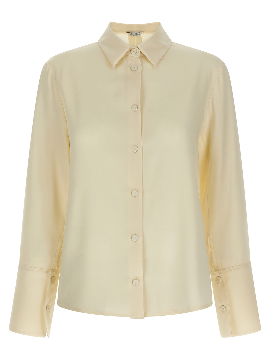 White Silk Blouse