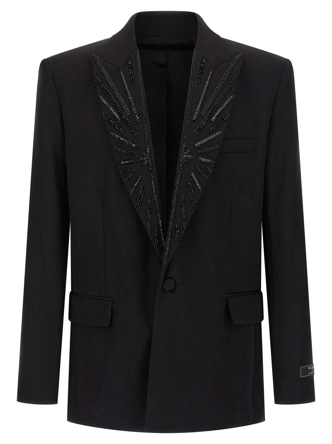 Black Virgin Wool Blazer