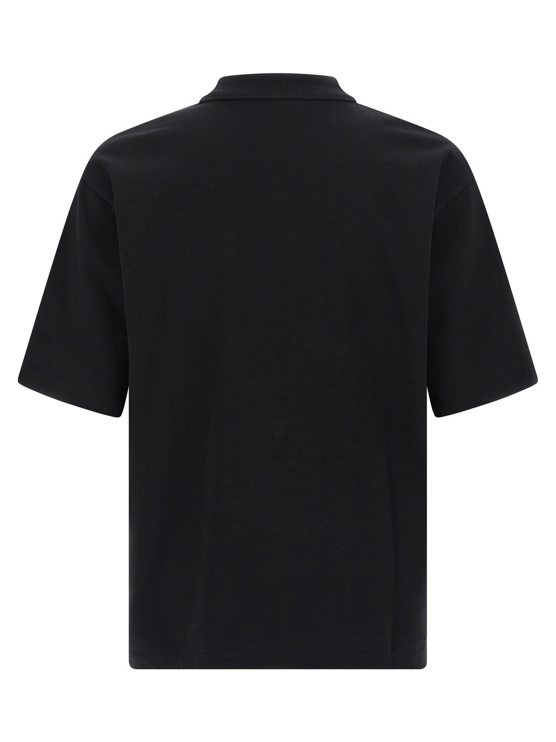 Black Cotton Polo Shirt