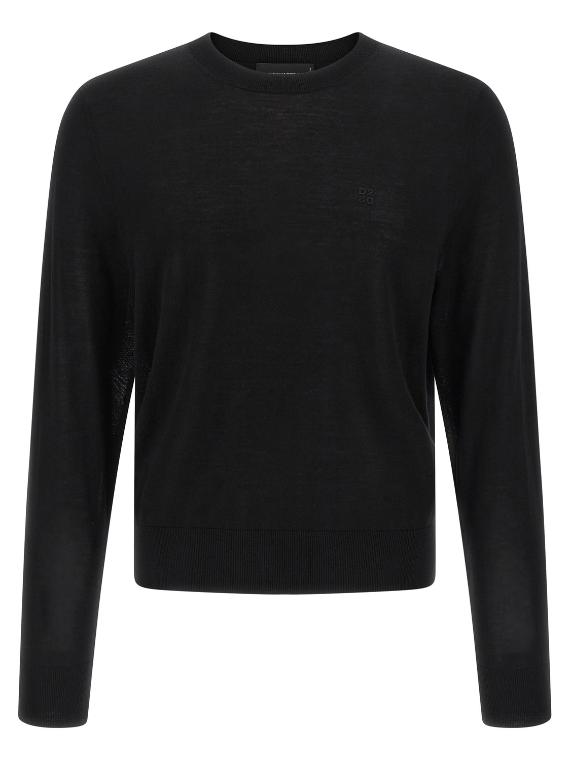 Black Wool Cardigan