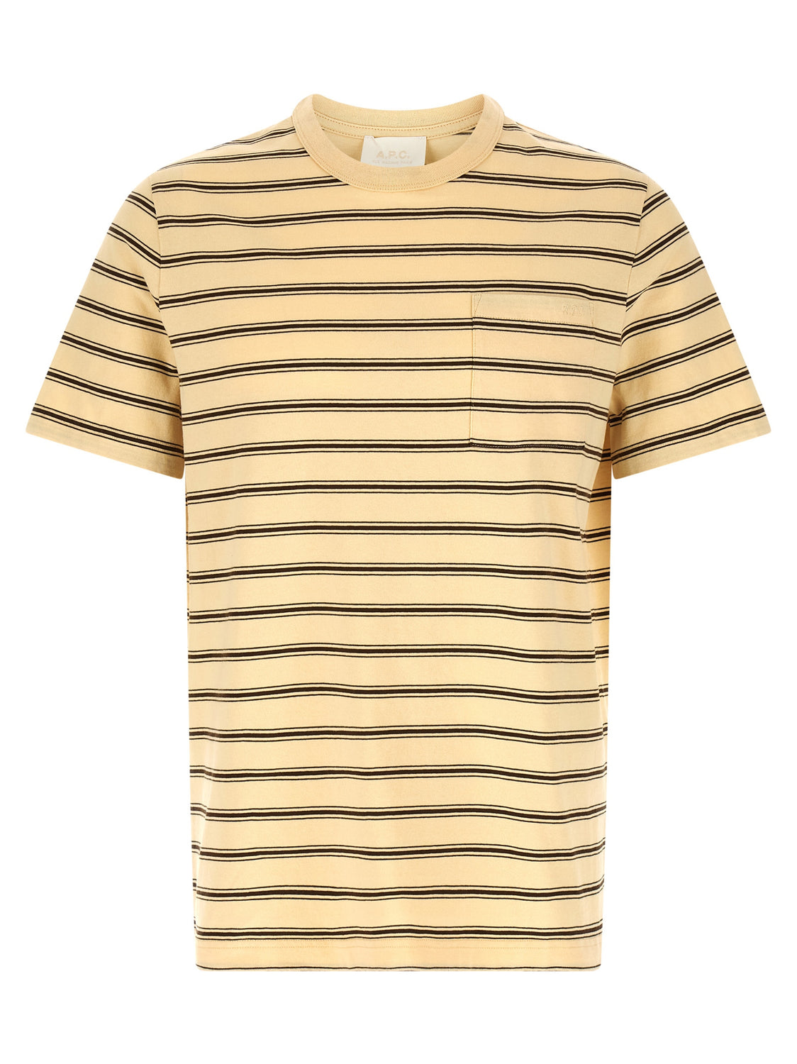 Beige Cotton T-Shirt