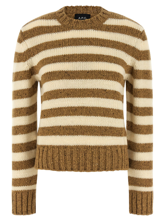 Brown Virgin Wool Cardigan