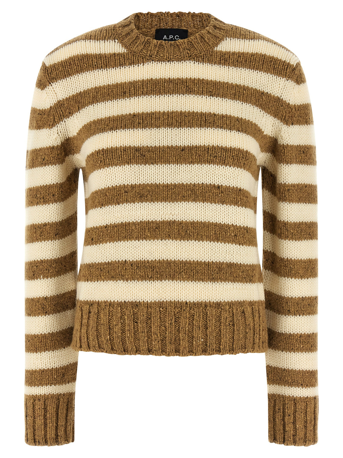 Brown Virgin Wool Cardigan