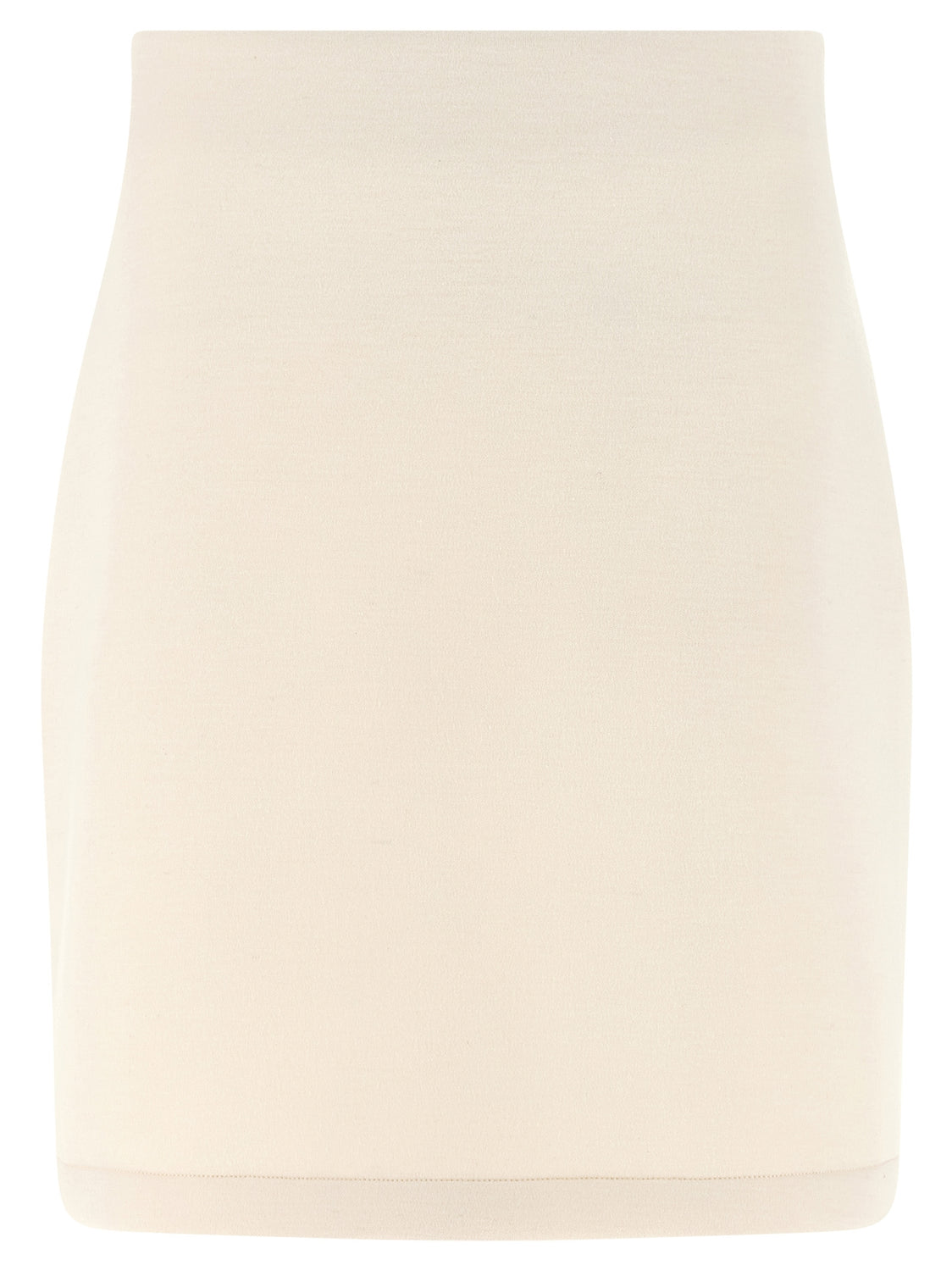 Beige Modal Long Skirt
