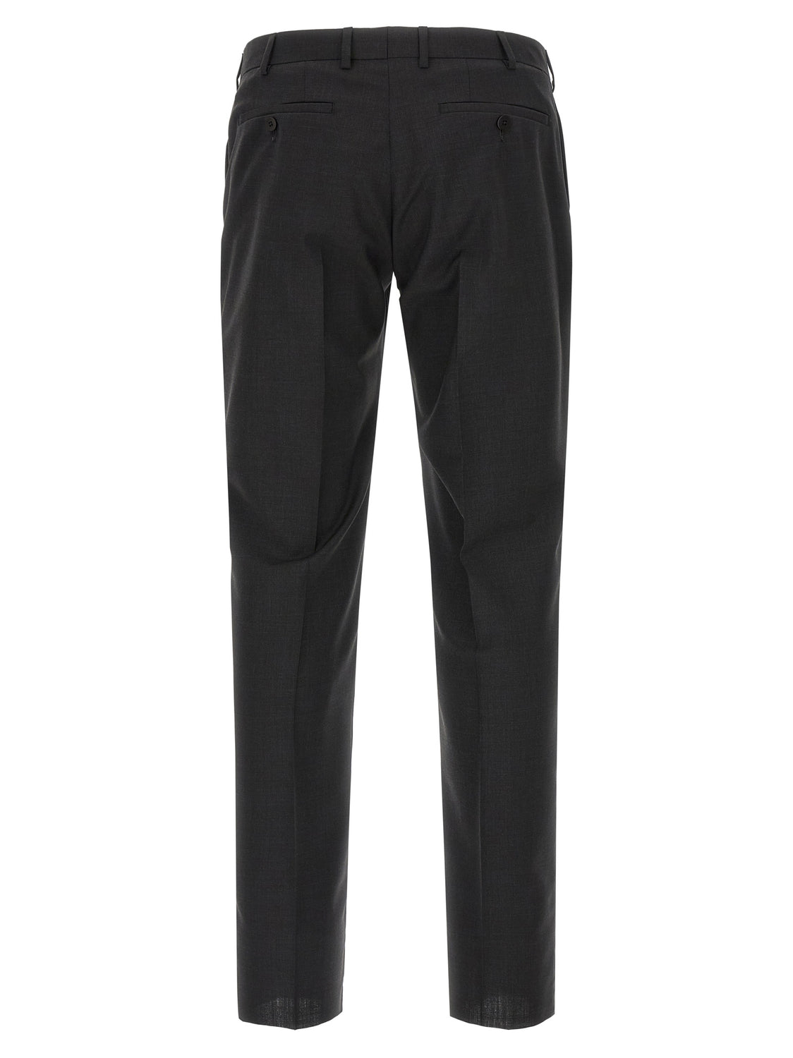 Gray Viscose Two-Piece Suit