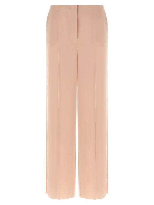 Multicolor Acetate Casual Pants