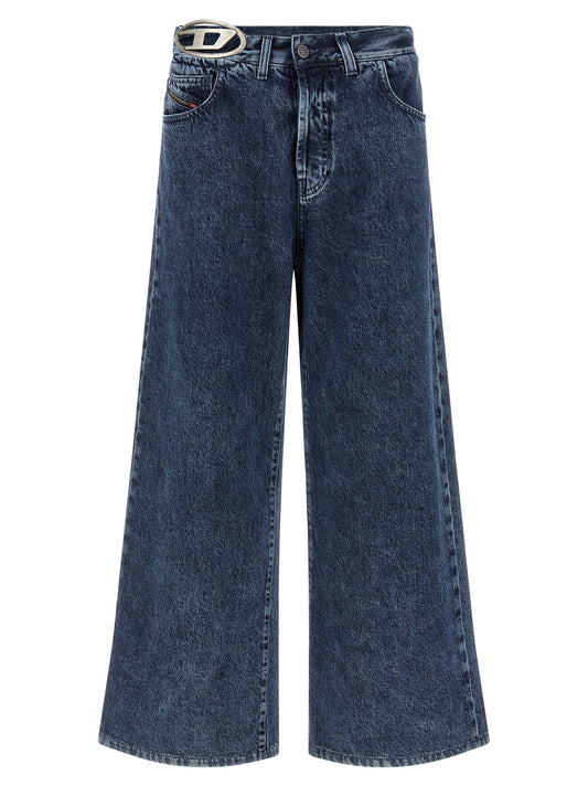 Blue Cotton Jeans Denim