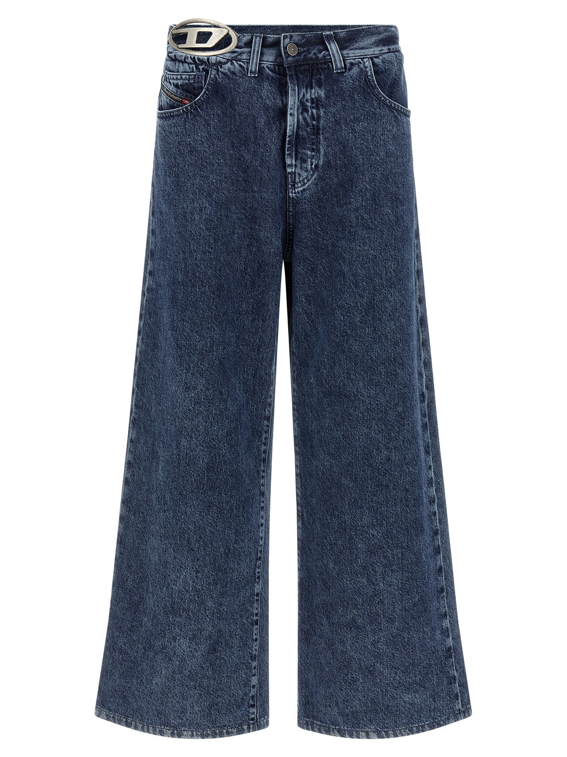 Blue Cotton Jeans Denim