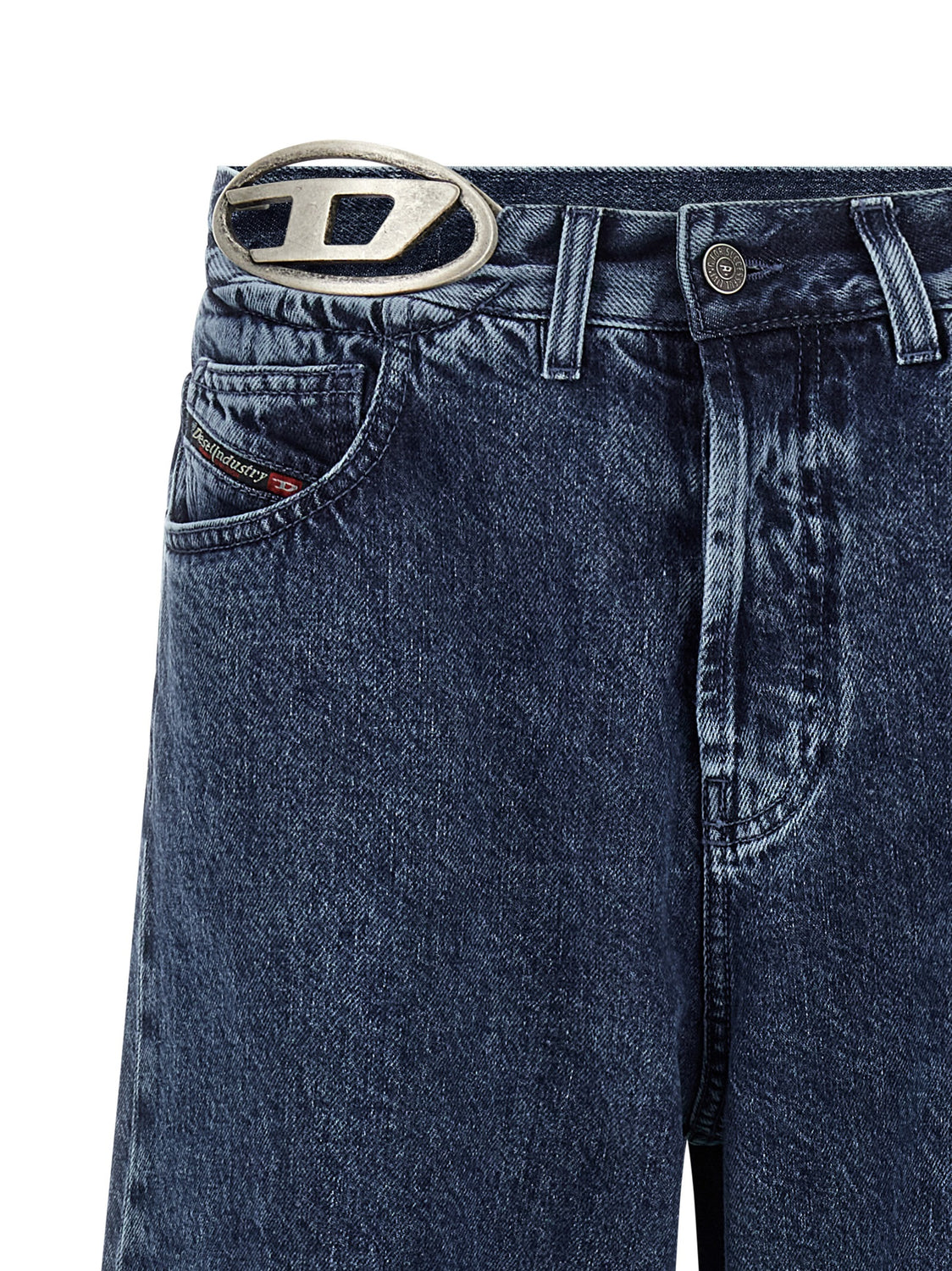 Blue Cotton Jeans Denim