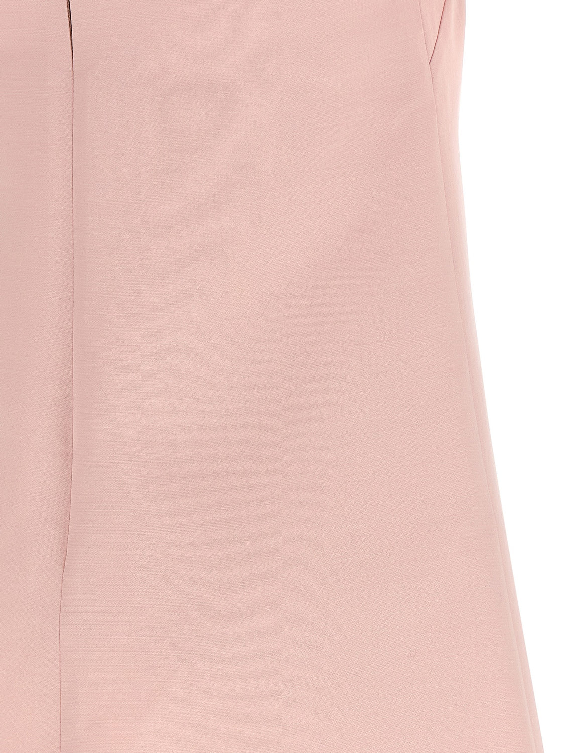 Multicolor Virgin Wool Short Dress