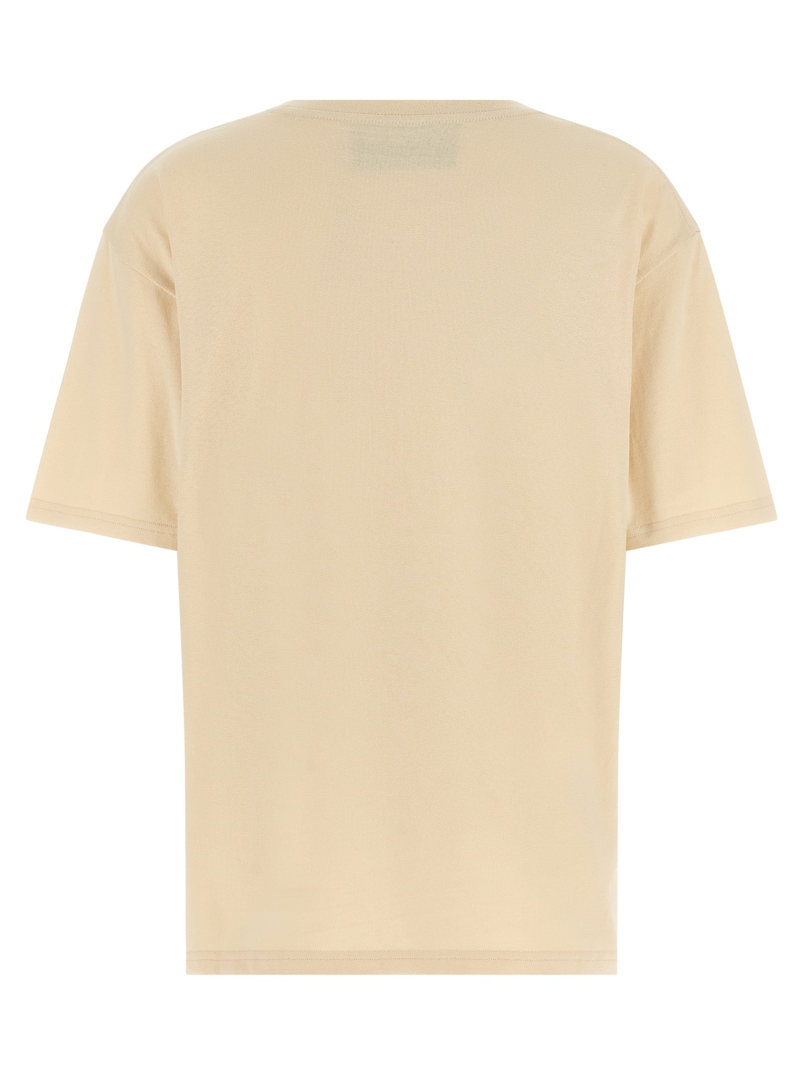 Beige Cotton T-Shirt