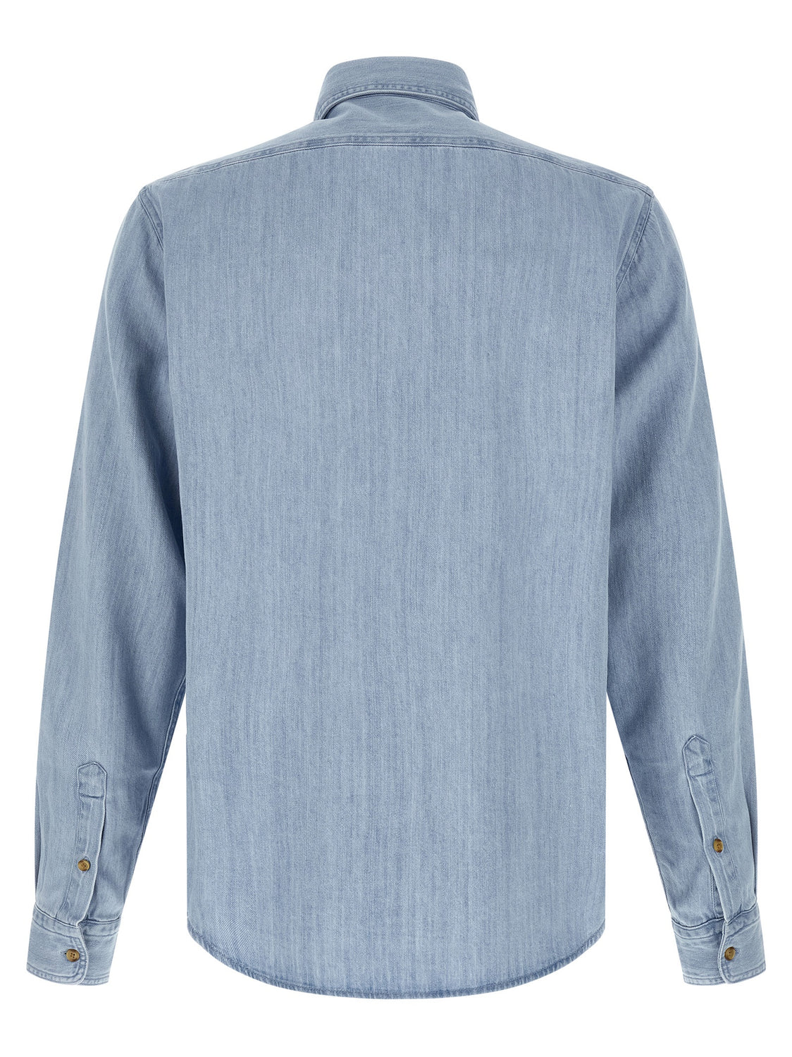 Blue Cotton Blouse