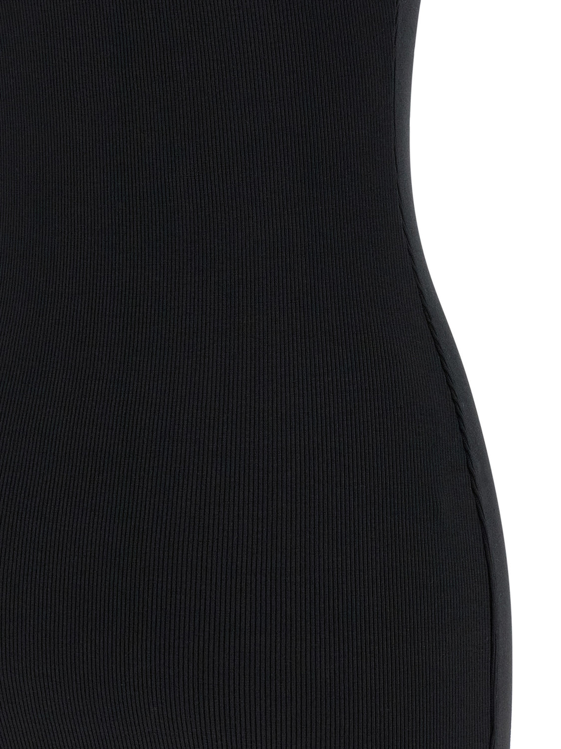Bicolor Cotton Short Dress