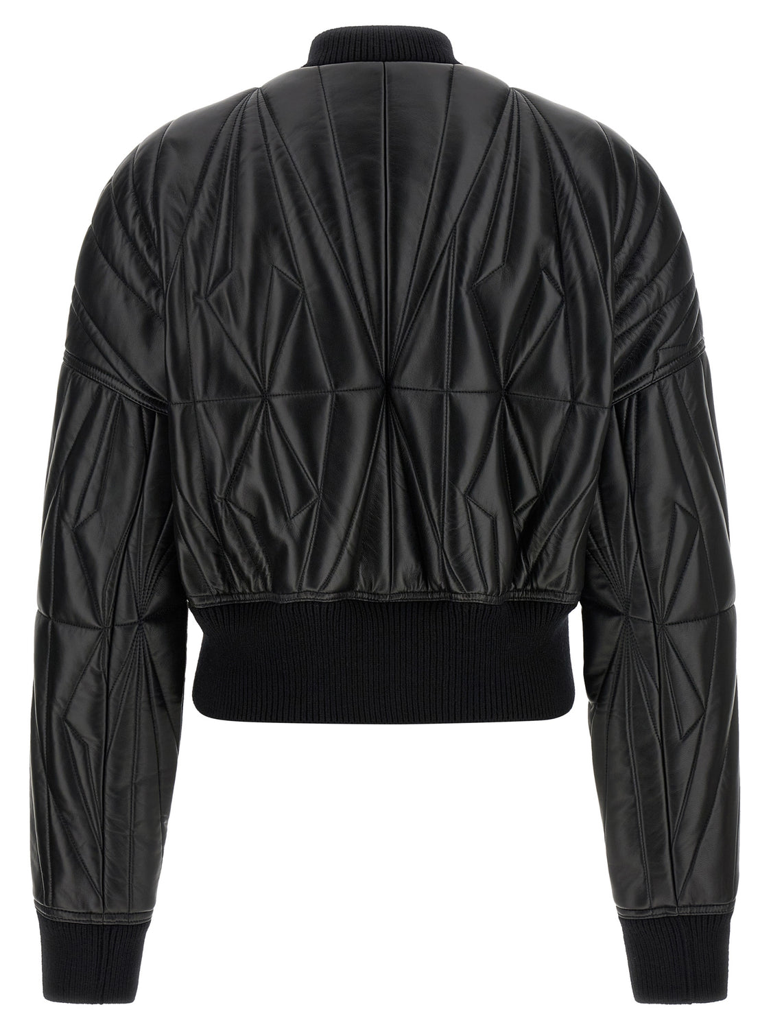 Black Lamb Leather Leather Jacket