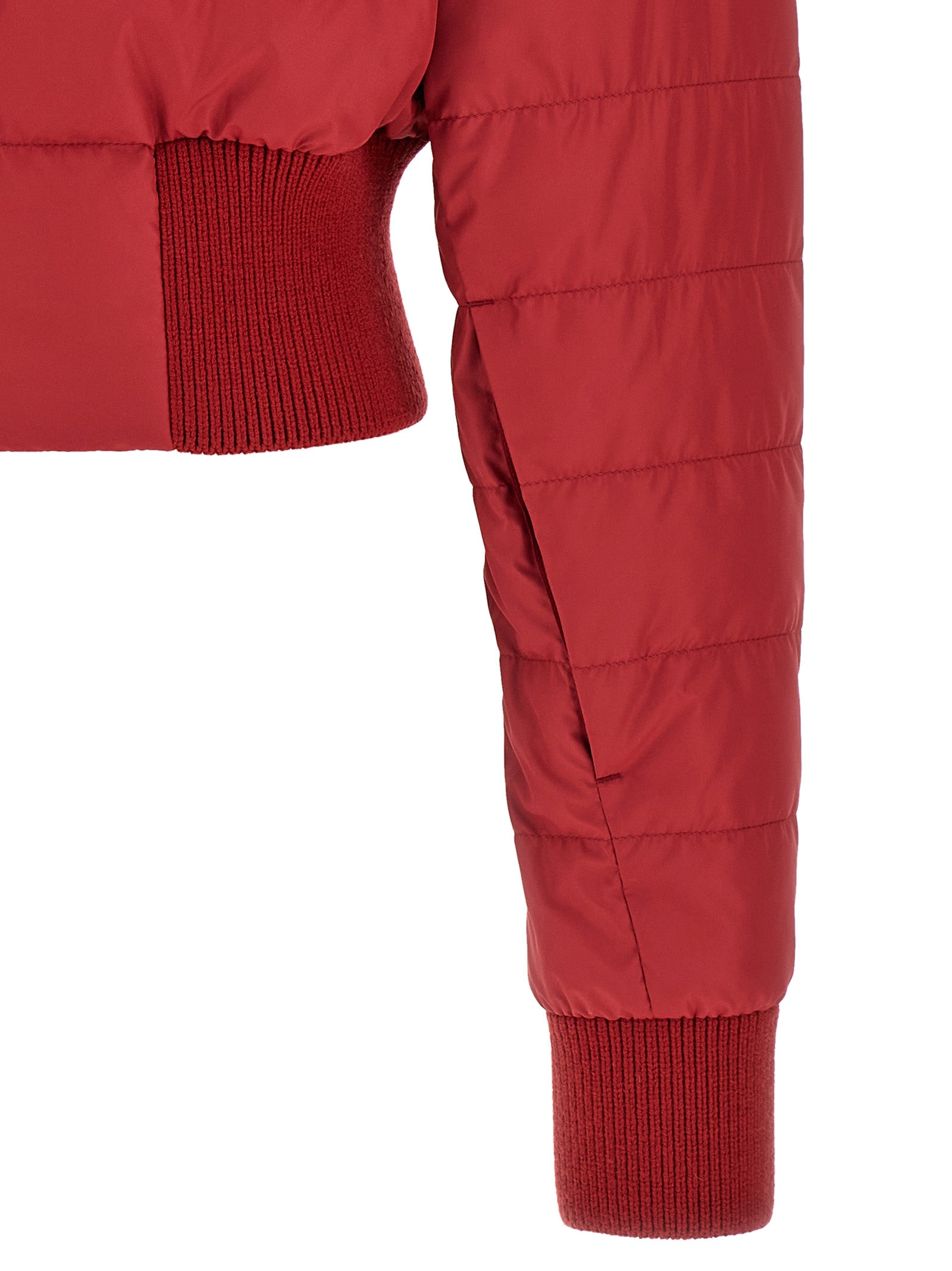 Multicolor Polyester Full-Length Jacket