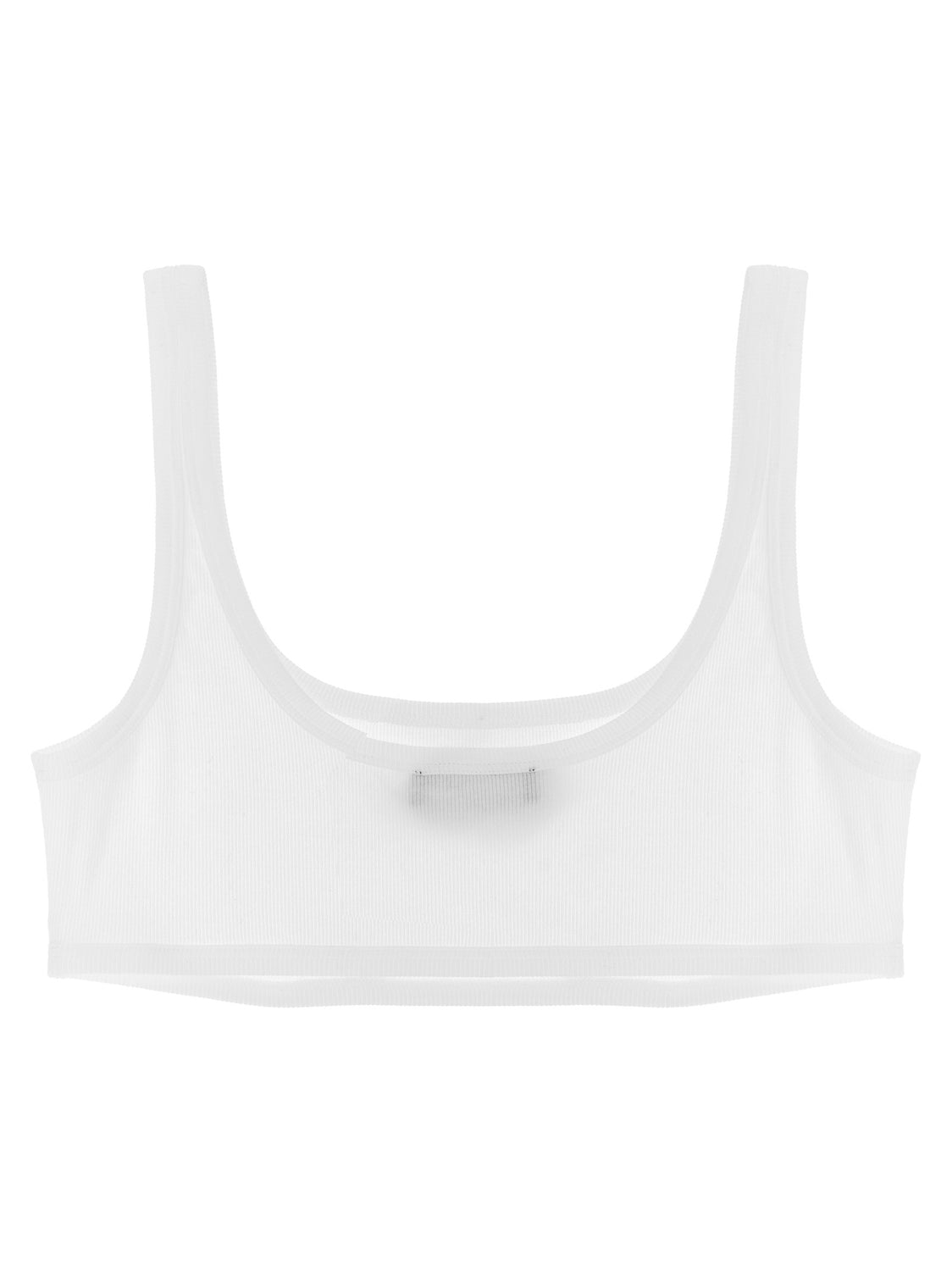 White Cotton Bra