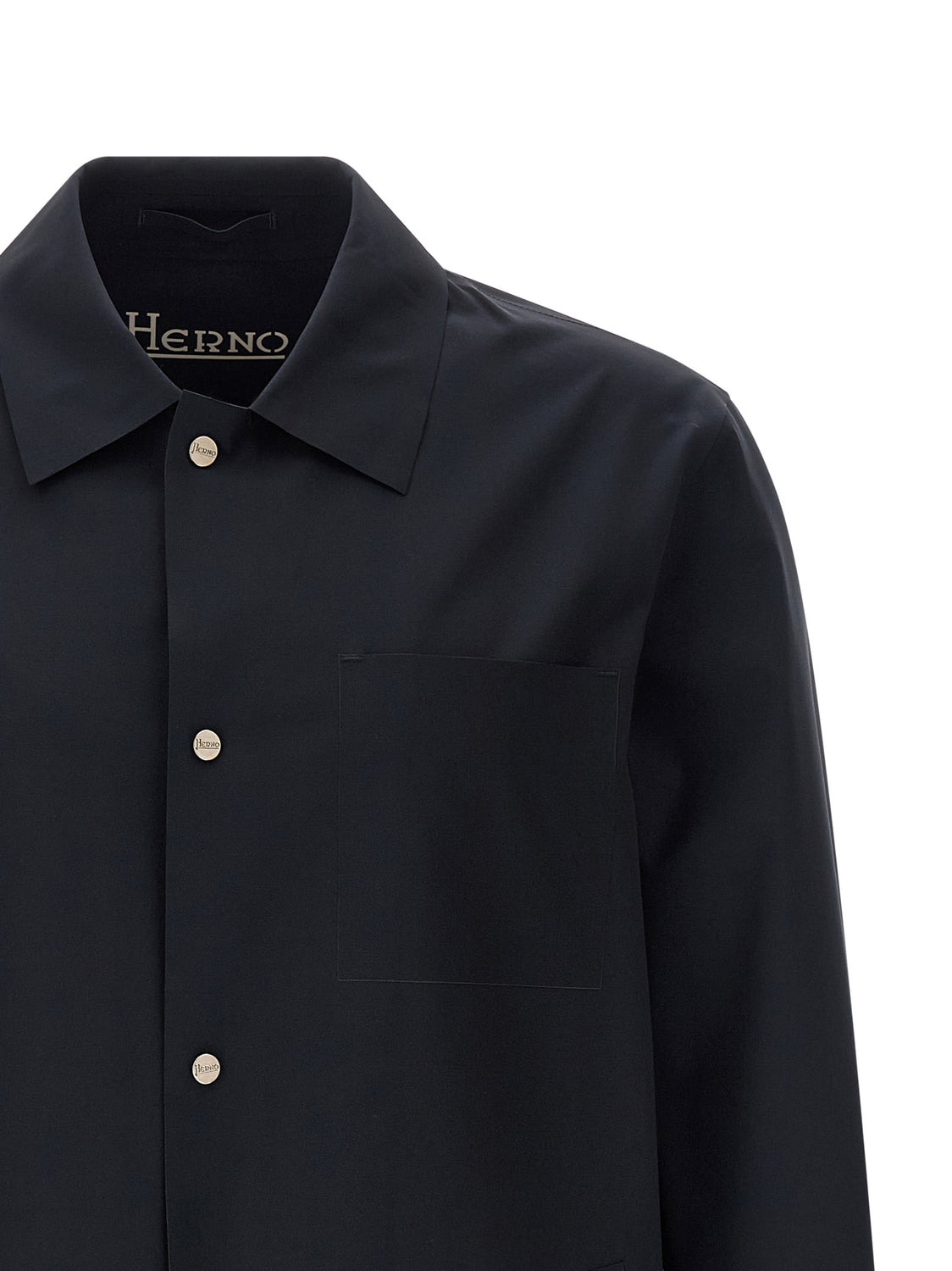 Blue Polyamide Shell Jacket