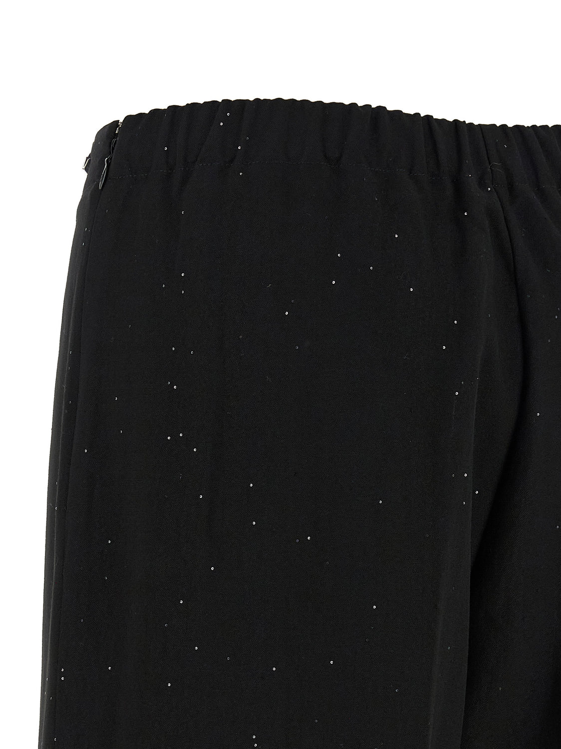 Black Viscose Pants