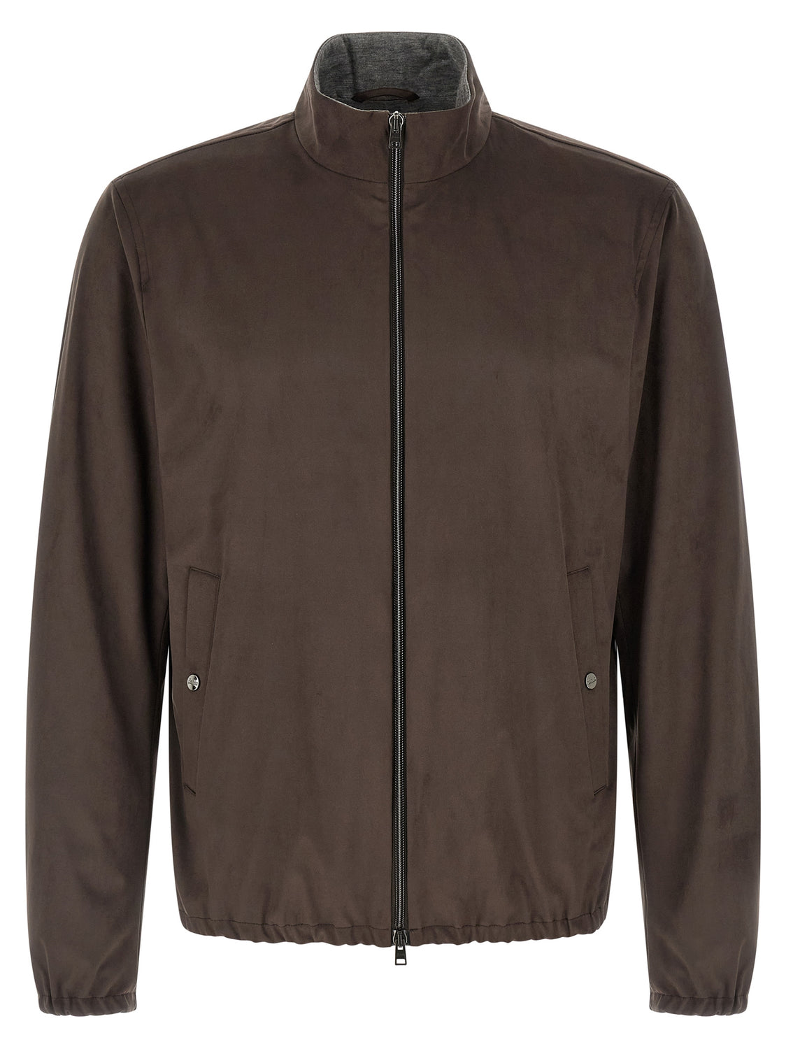 Brown Polyester Jacket