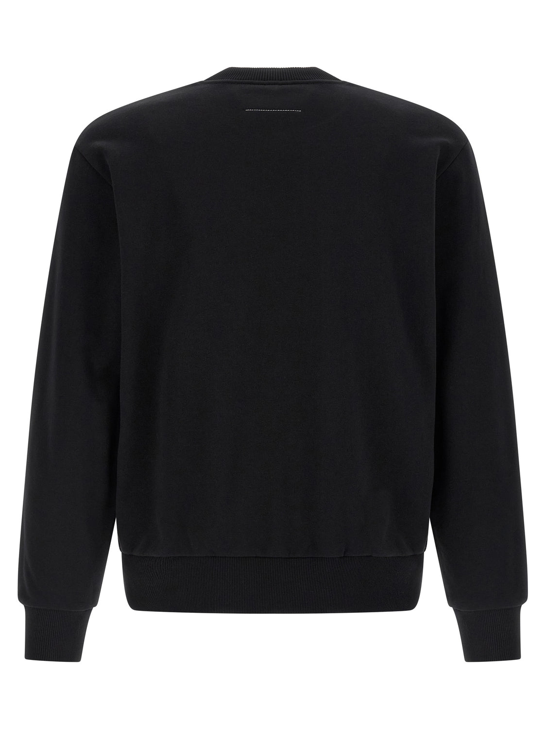 Black Cotton Sweatshirt