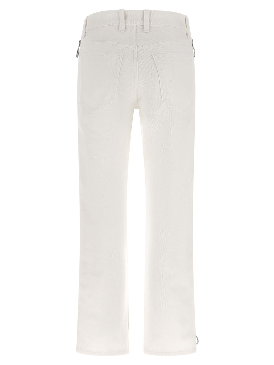 White Cotton Jeans Denim