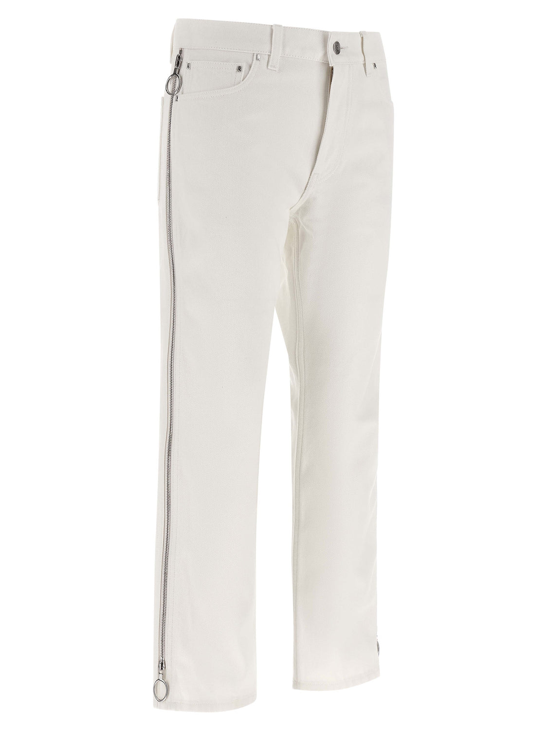 White Cotton Jeans Denim