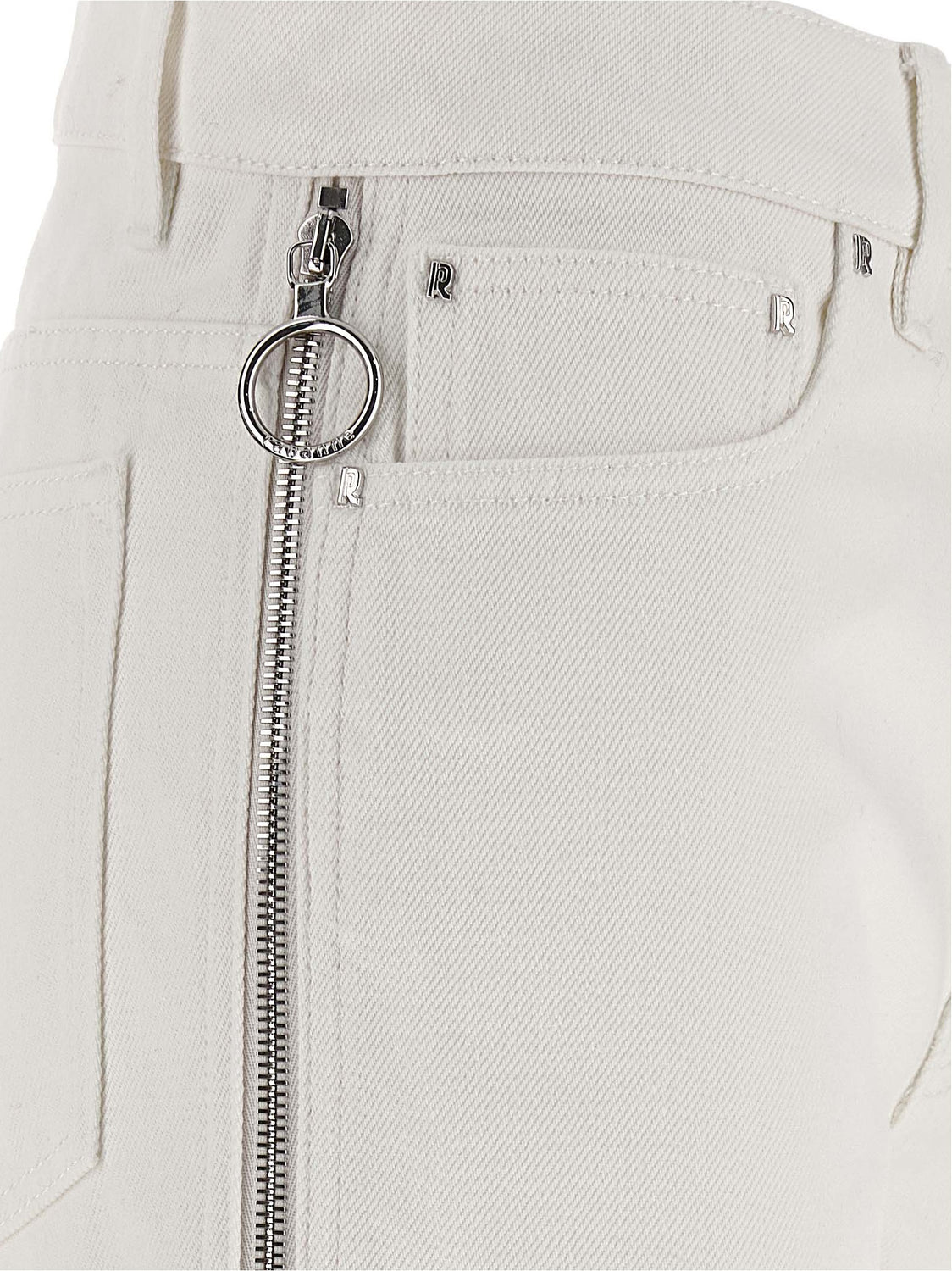 White Cotton Jeans Denim