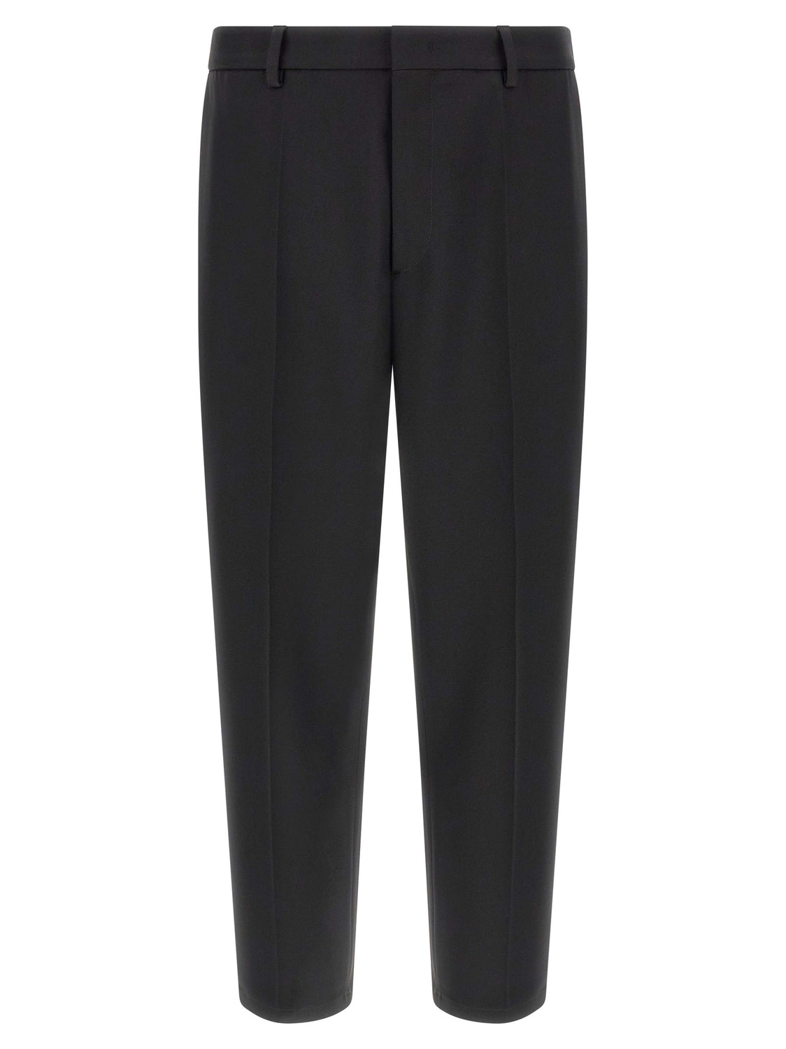 Black Polyester Dress Pants