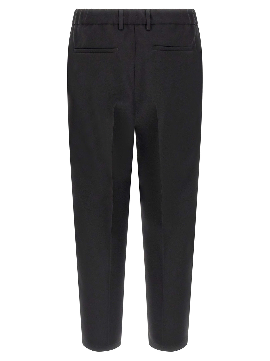 Black Polyester Dress Pants