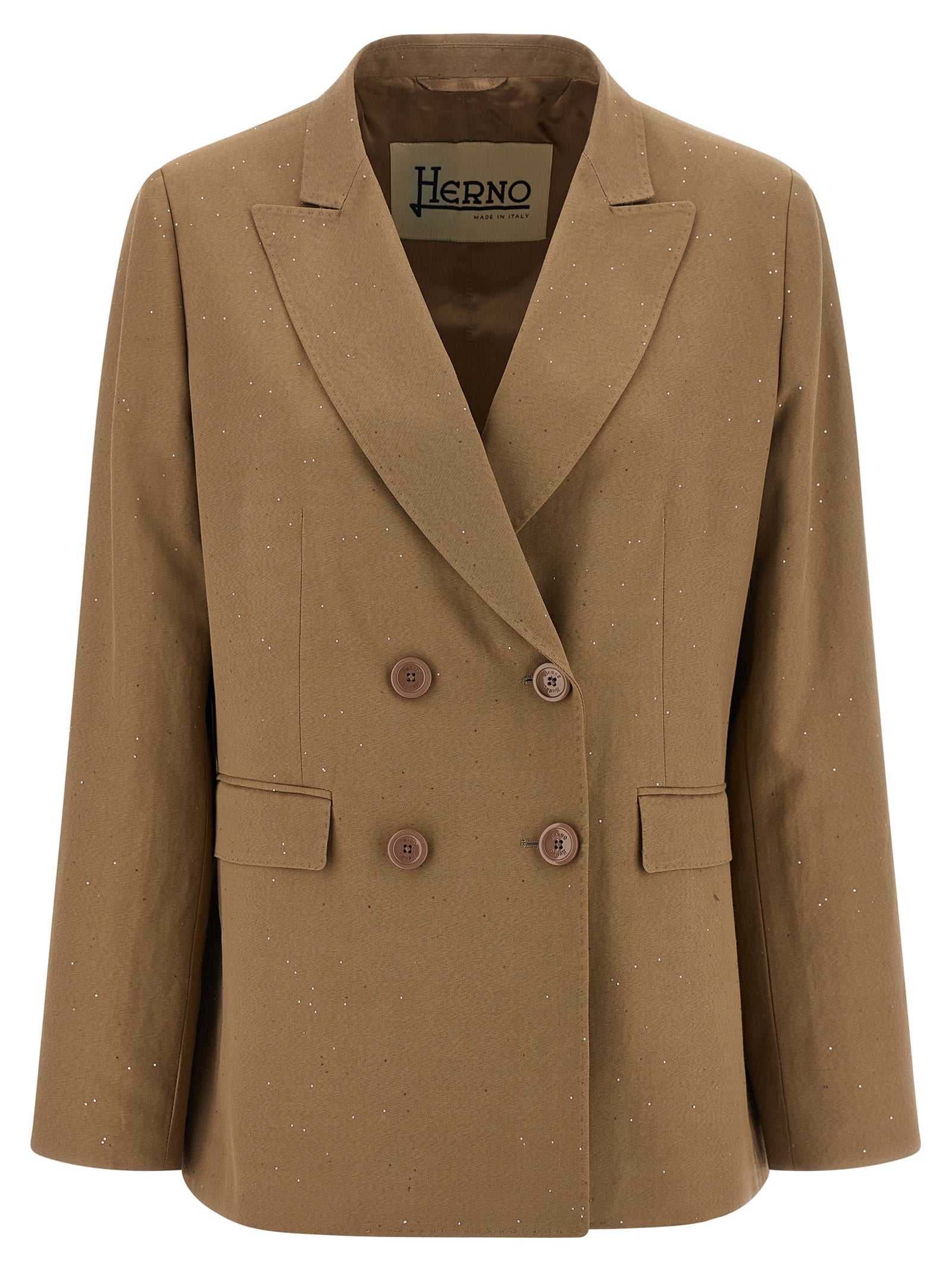 Beige Viscose Blazer