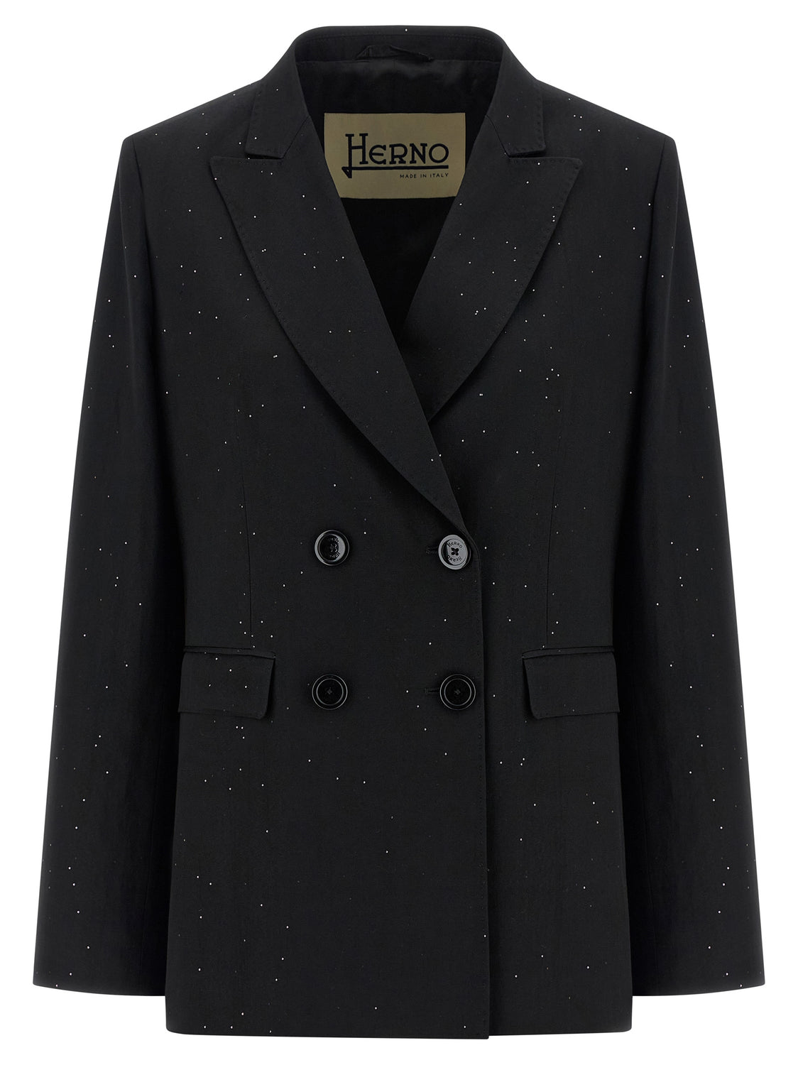 Black Viscose Blazer