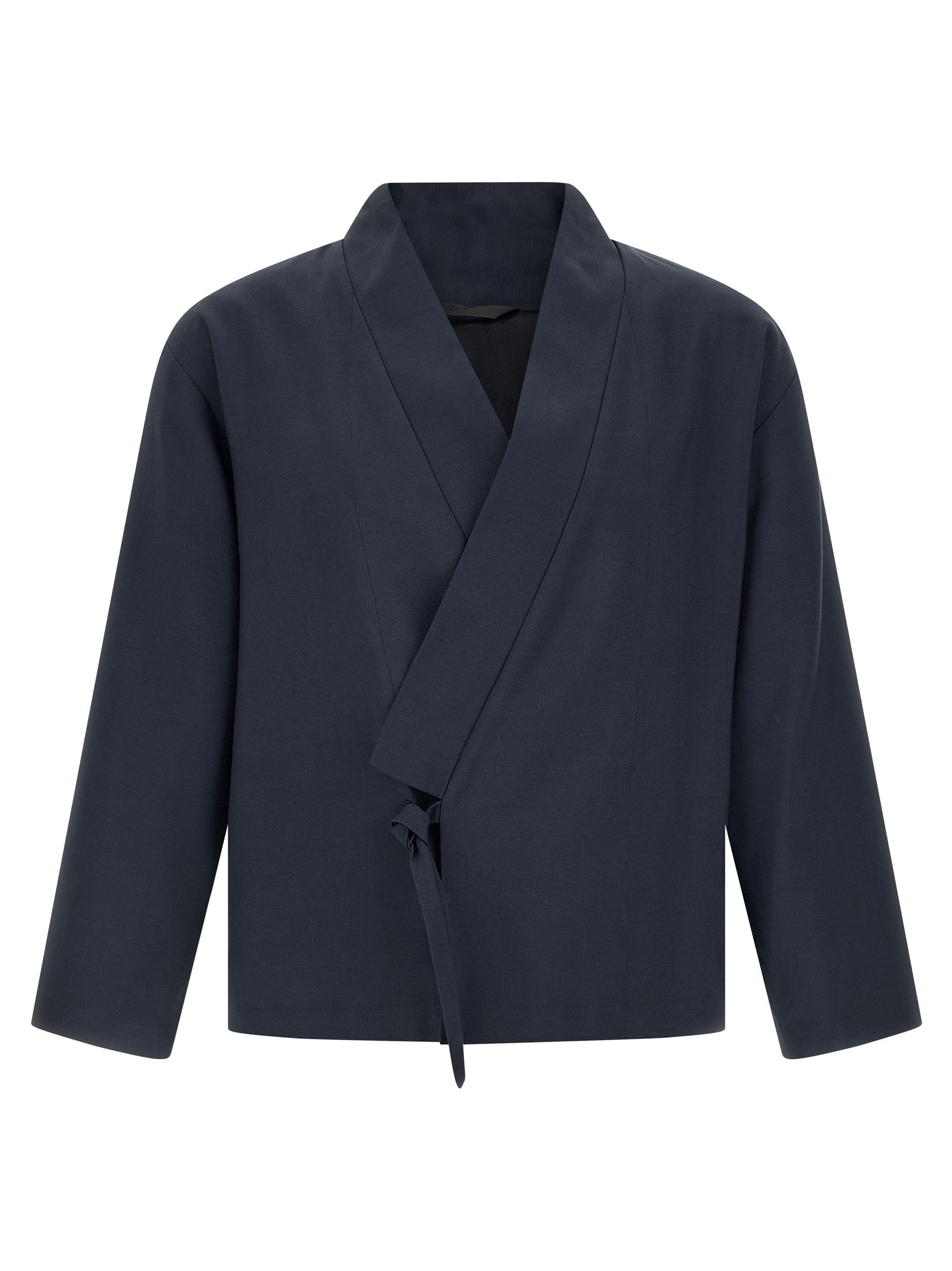 Blue Viscose Blazer