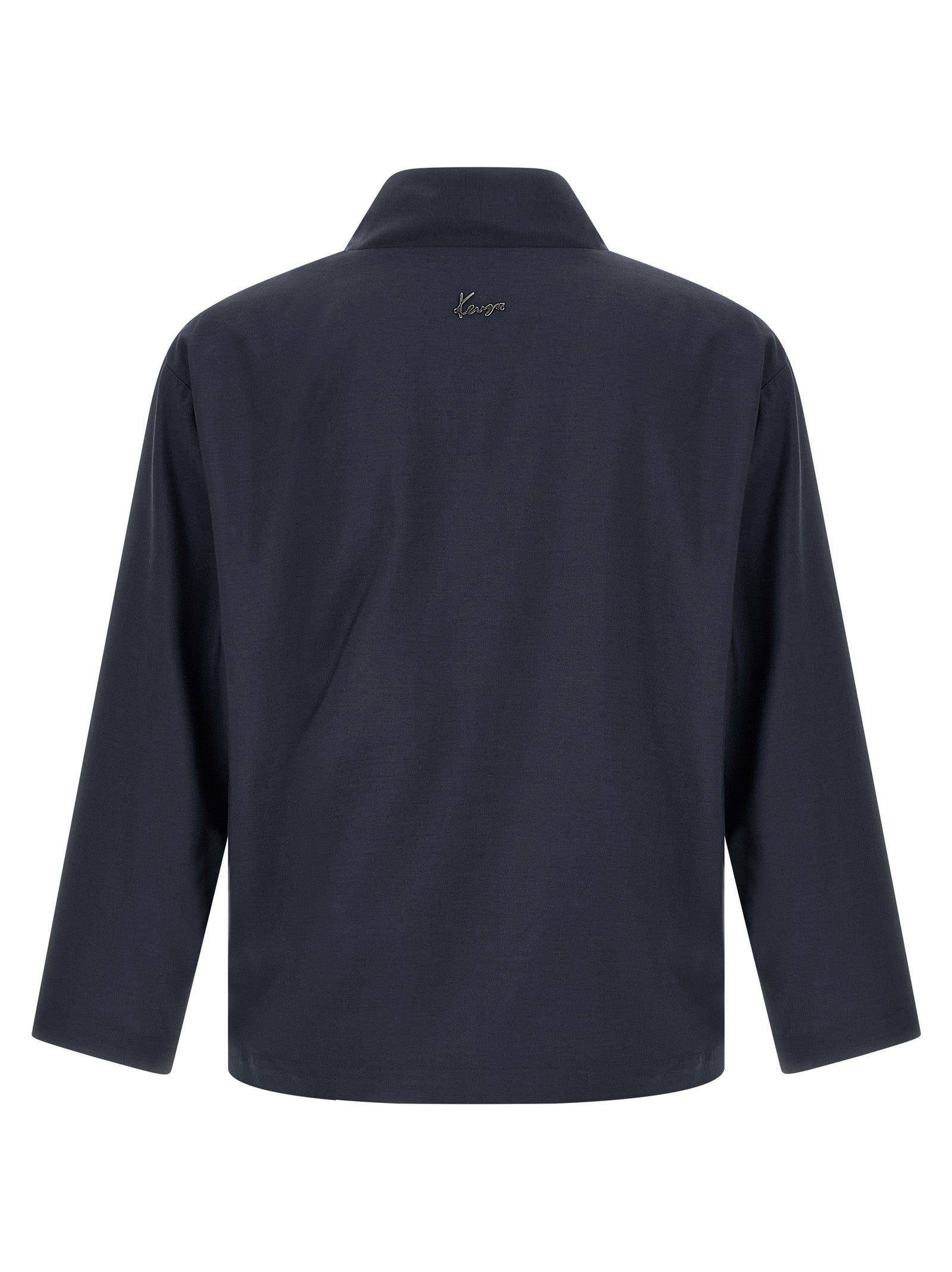 Blue Viscose Blazer