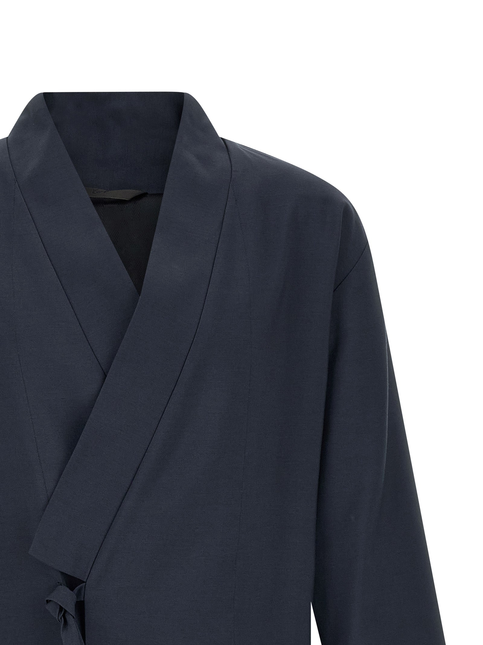 Blue Viscose Blazer