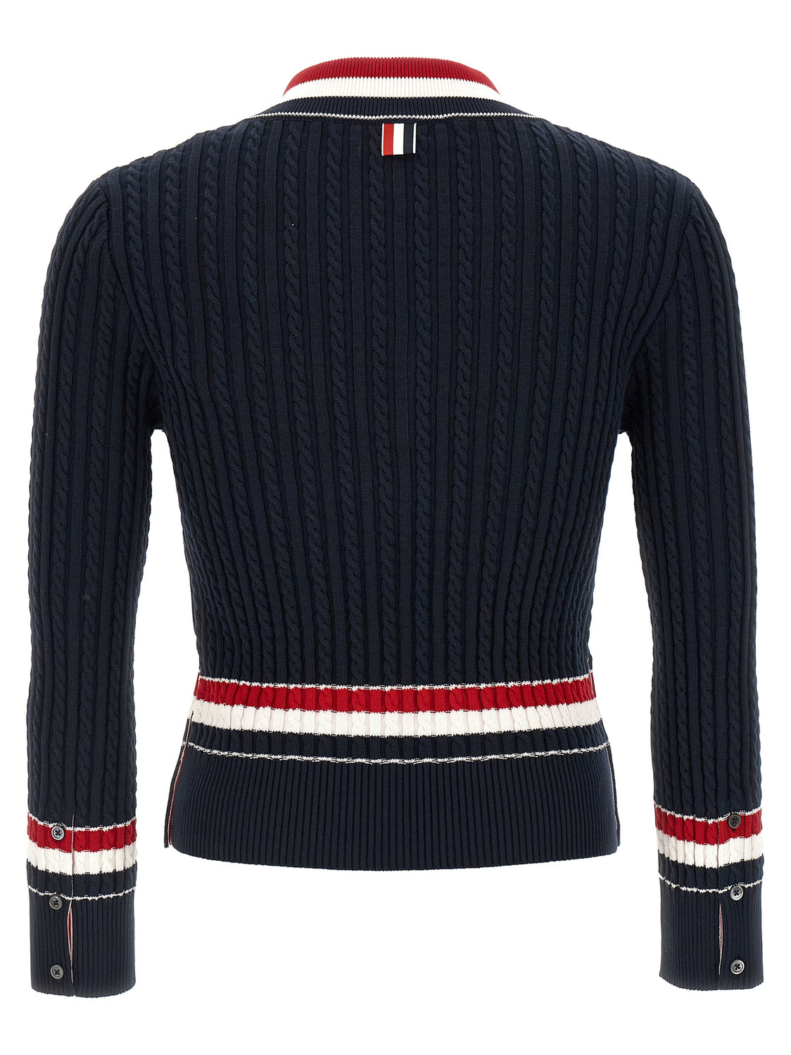 Blue Cotton Cardigan