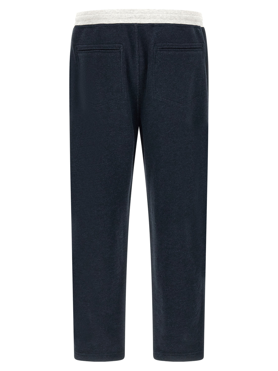 Blue Cotton Joggers (Workout Pants)