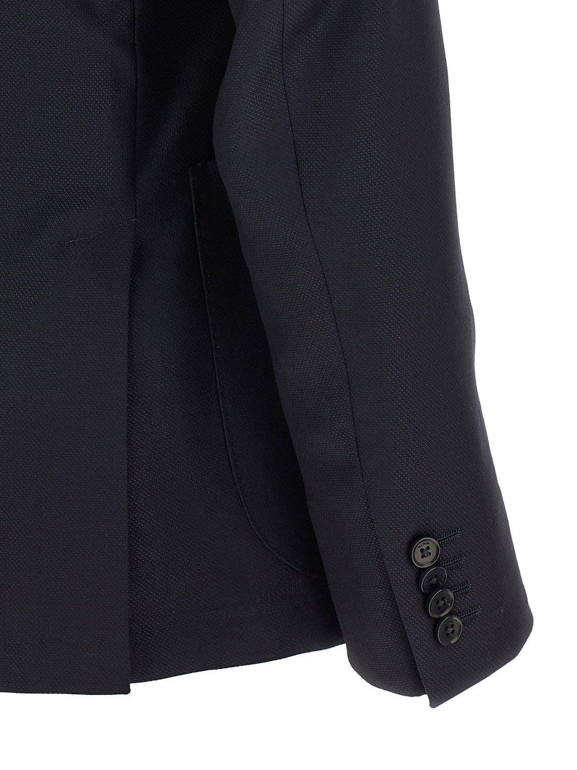 Blue Wool Blazer