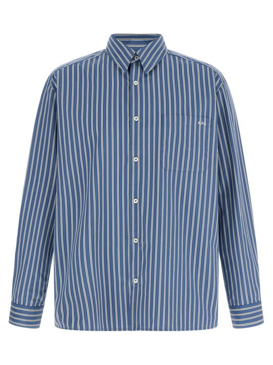 Blue Cotton Blouse