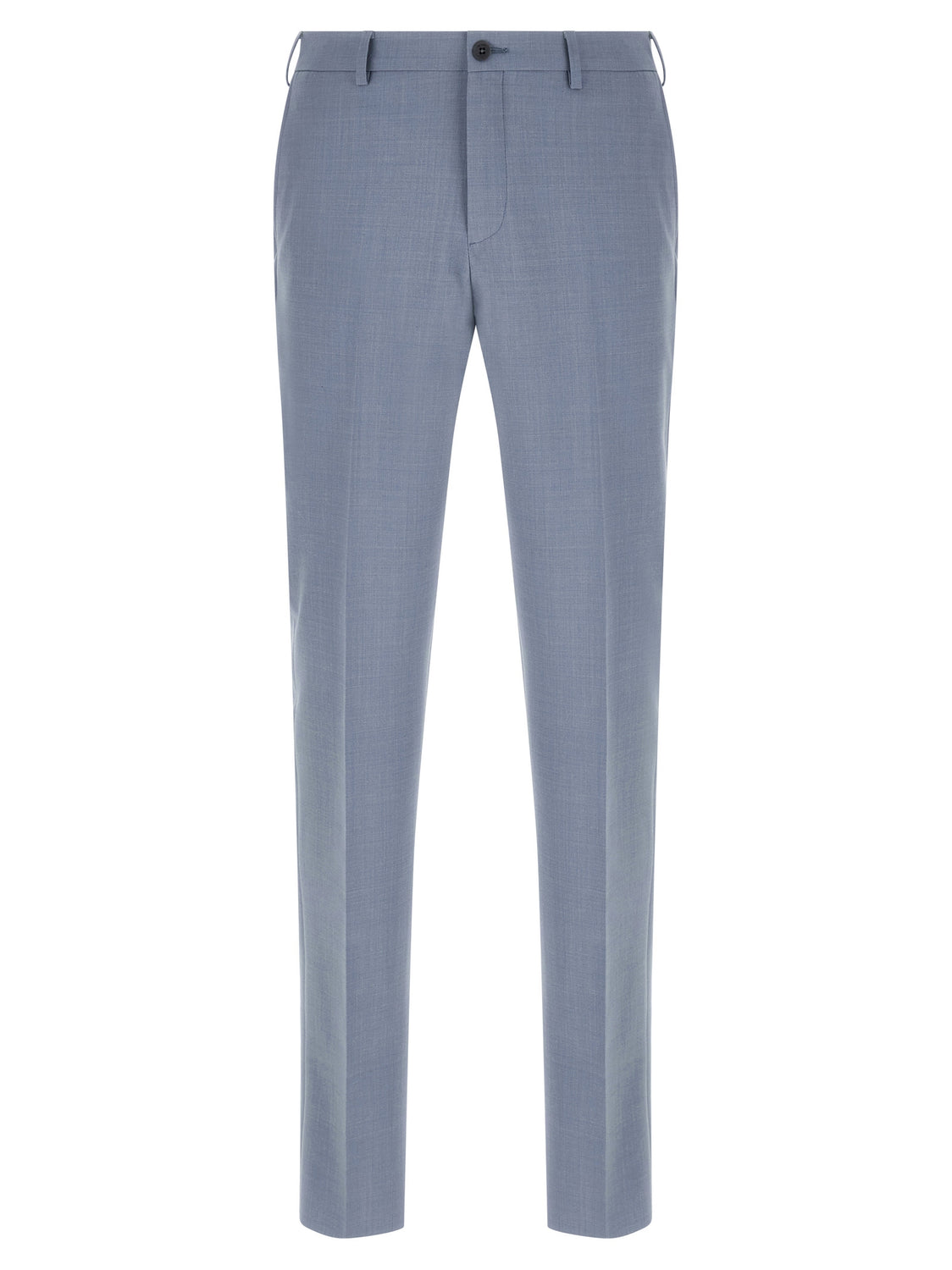 Blue Polyester Two-Piece Suit