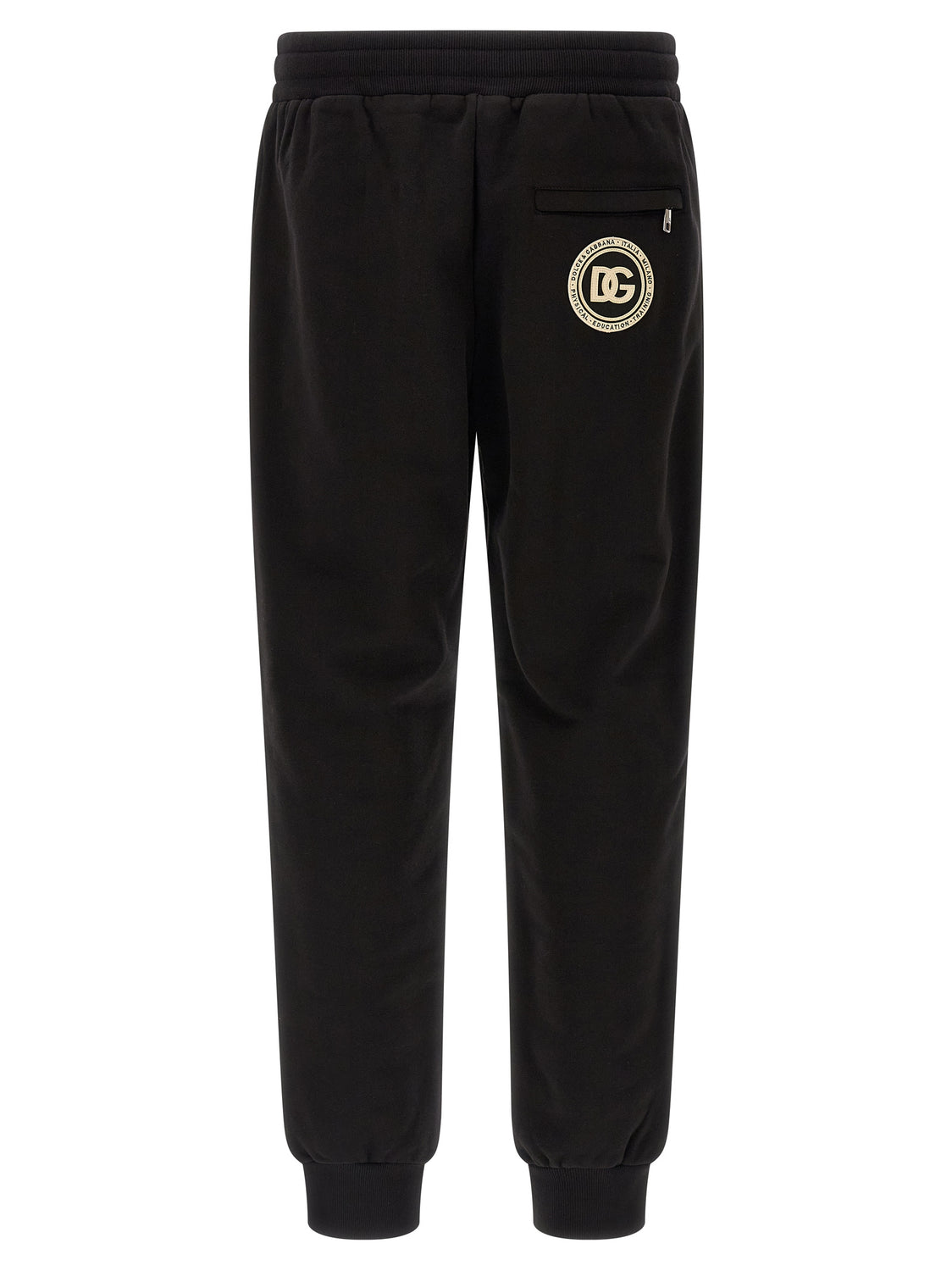 Black Cotton Joggers (Workout Pants)