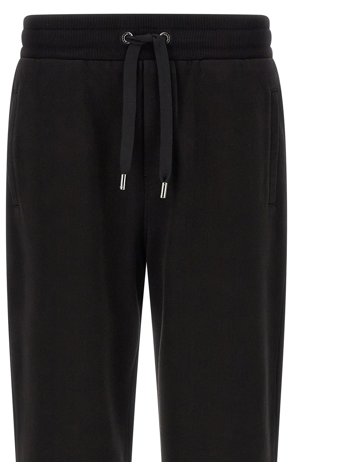 Black Cotton Joggers (Workout Pants)