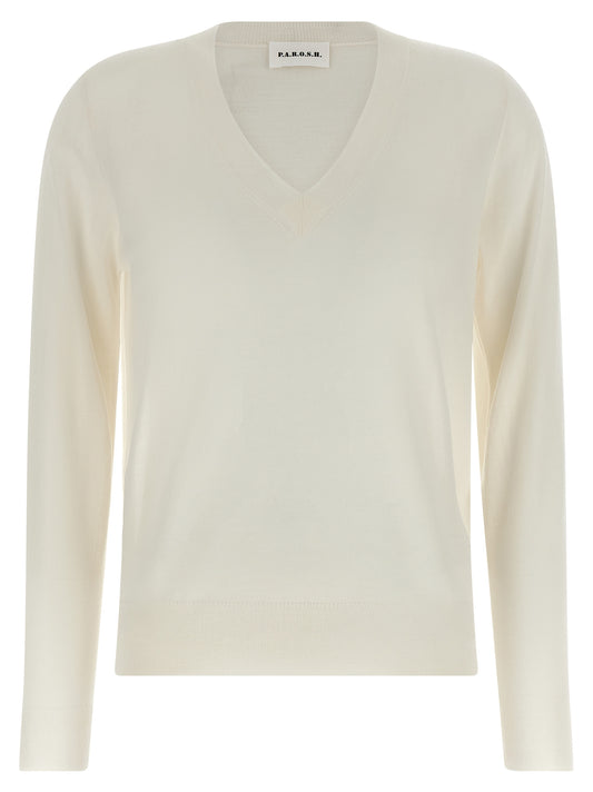 White Wool Cardigan