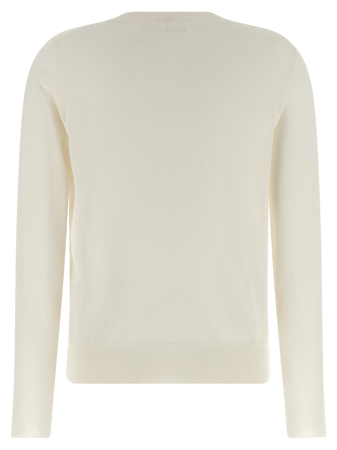 White Wool Cardigan