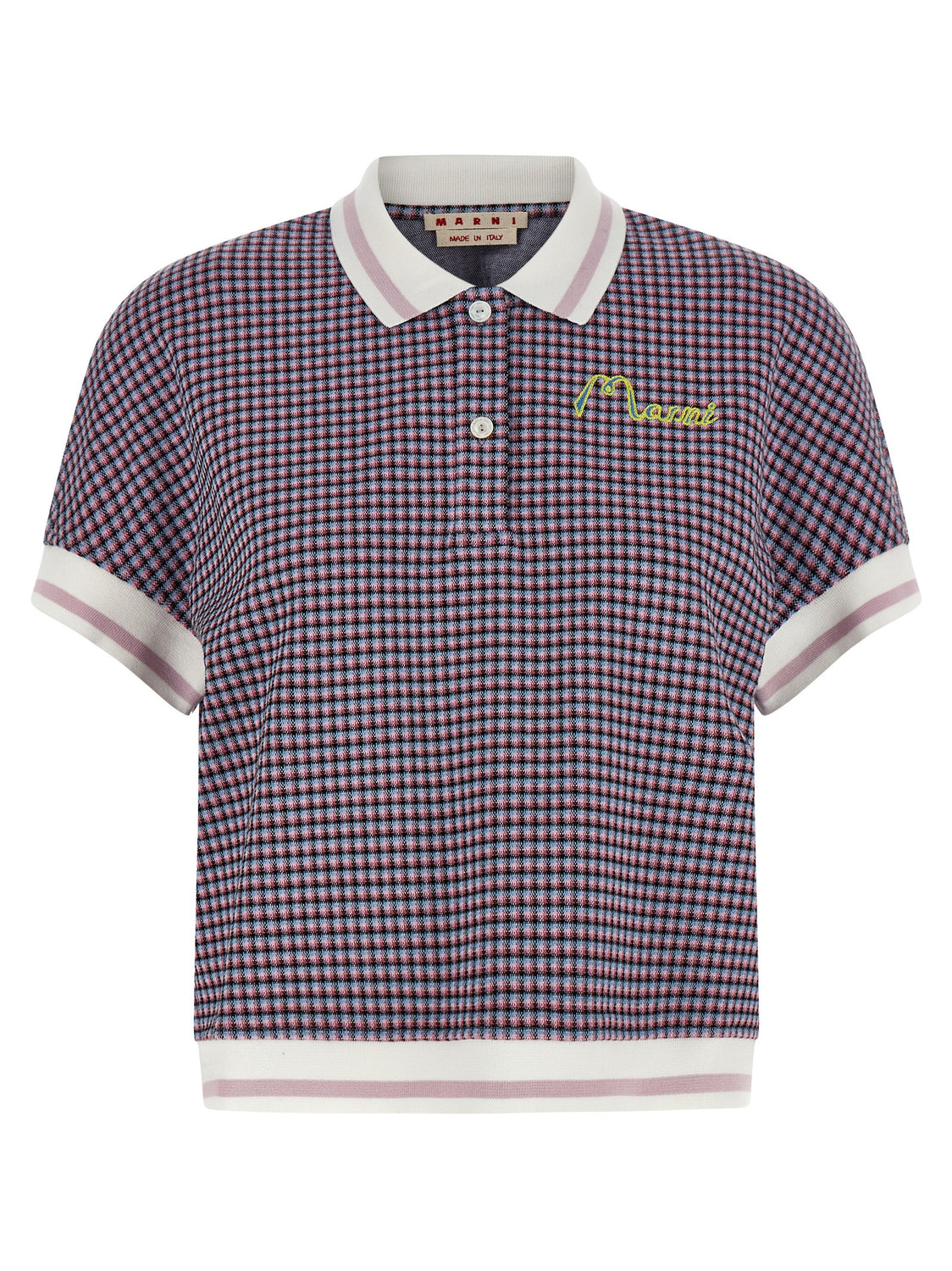 Multicolor Viscose Polo Shirt