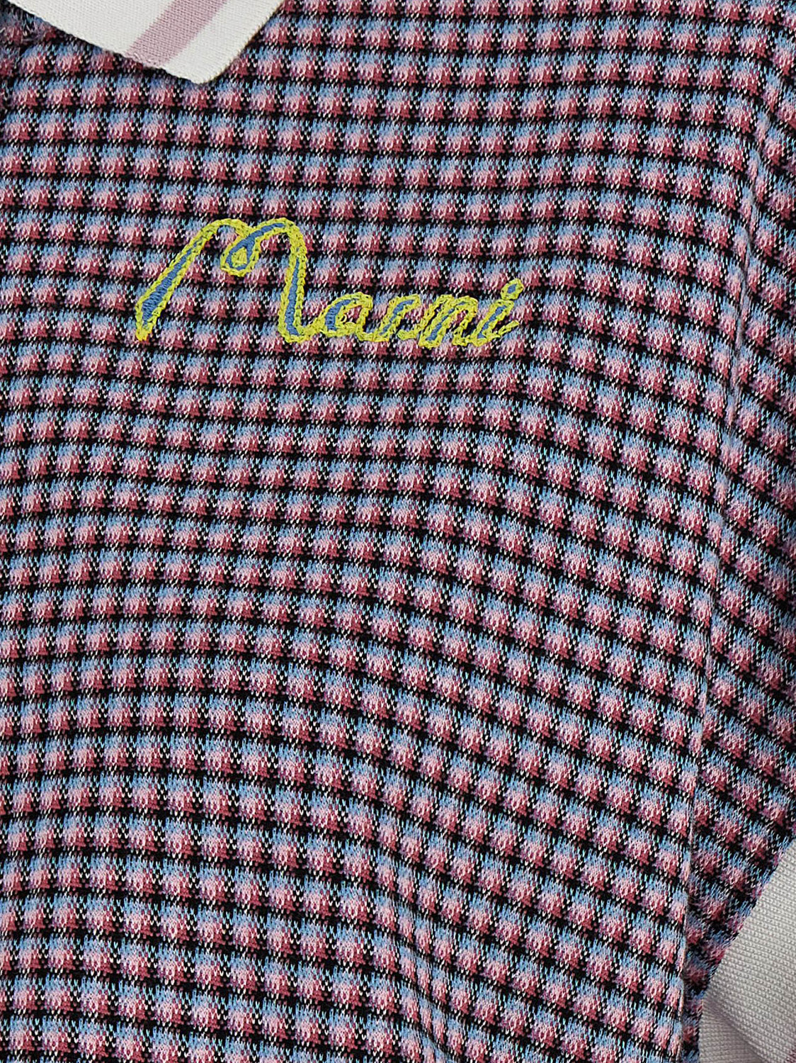Multicolor Viscose Polo Shirt