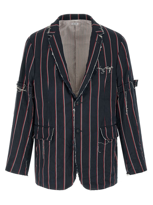 Blue Silk Blazer