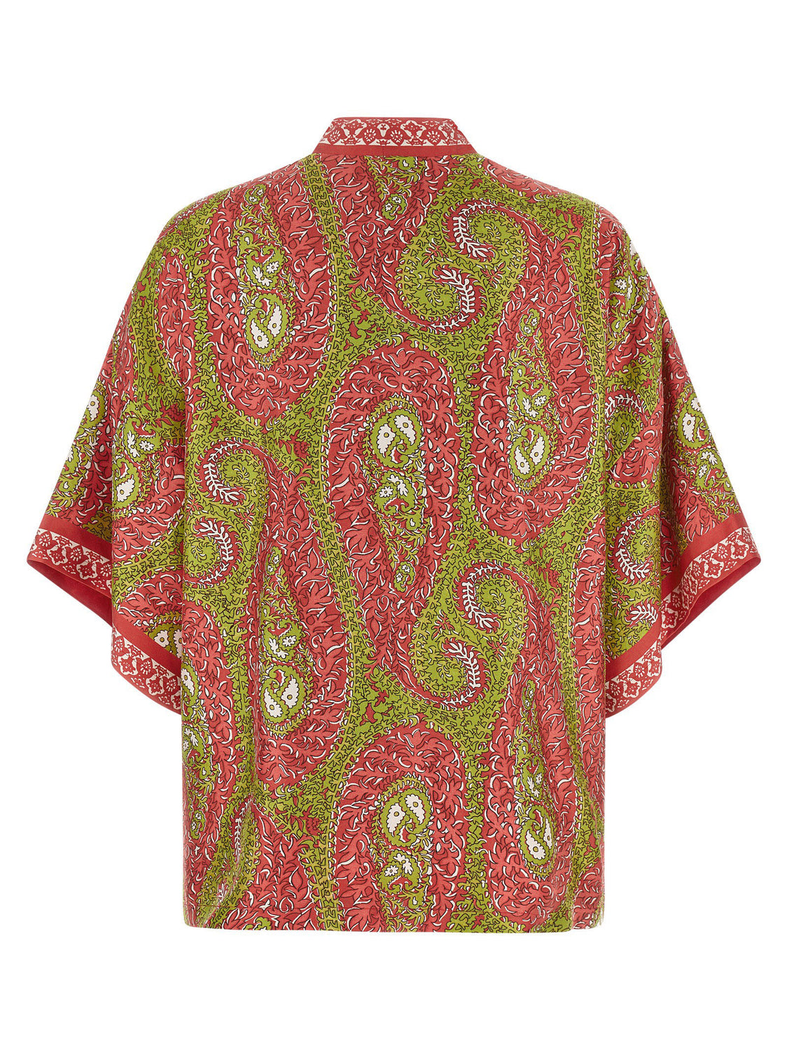 Multicolor Silk Cardigan