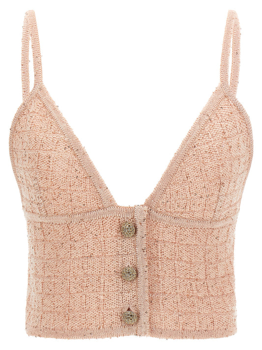 Multicolor Polyester Tank Tops