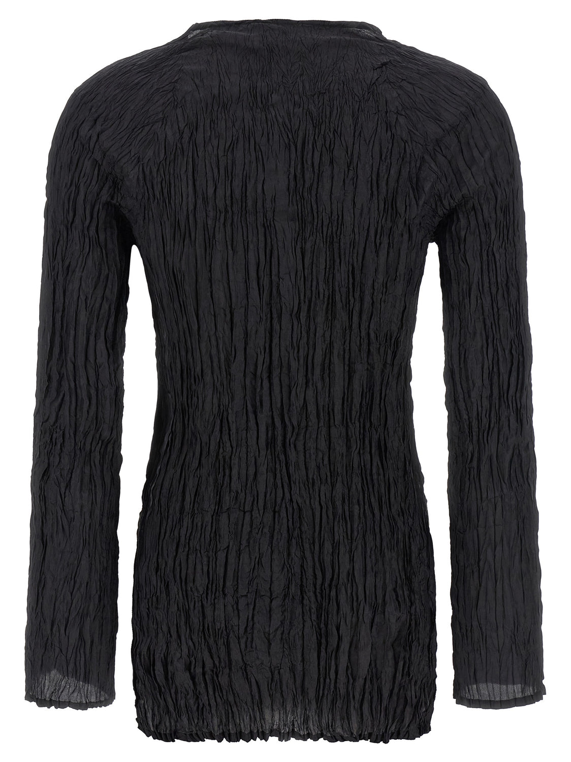 Black Silk Blouse